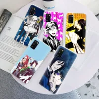 อ่อนนุ่ม เคสโทรศัพท์ หรับ Samsung Galaxy Note J4 J6 9 J2 A6 J8 J5 8 S9 S8 J7 S7 Core Prime Plus Edge TPU ปก Tr14 Black Butler