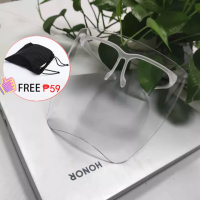 【 Dizzy Face Shield 】【FREE Bag】Full กะบังหน้าสำหรับป้องกันหน้าแก้วไฟเบอร์หน้ากากป้องกันใบหน้าหมอก Anti-Fog Full กะบังหน้าสำหรับป้องกันหน้า Full Face