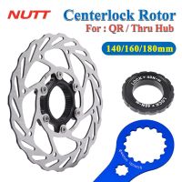 NUTT Disc Brake Rotor Centerlock 140mm 160mm 180mm Mountain Road Bike MTB Disk Thru Axle Cover Heat Dissipation Center lock Hub Other Bike parts