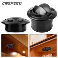 CNSPEED 75มิลลิเมตรสากลระบายอากาศรถแดชบอร์ดเครื่องปรับอากาศ Vent D Eflector ลูกบิดประเภทหมุนเต้าเสียบอากาศ Vent สำหรับค่ายคาราวาน