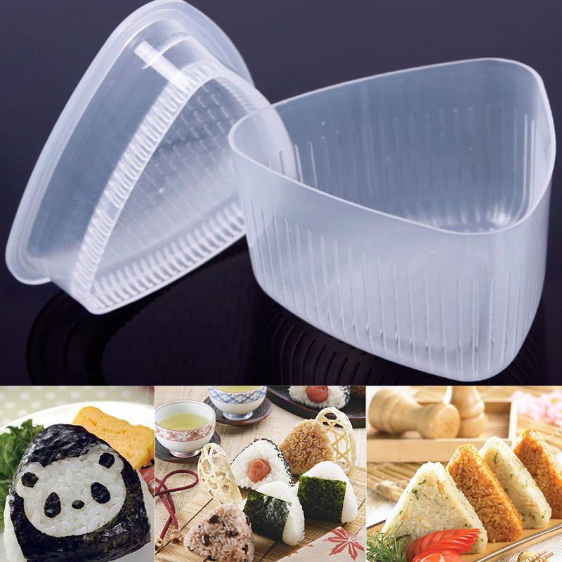 Triangle Form Sushi Mould DIY Onigiri Rice Ball Bento Press Maker Mold Tool 1pcs