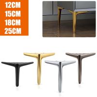 4pcs Furniture Foot Cabinet Sofa Foot Coffee Table Cabinet Bathroom Cabinet Bedside Table TV Cabinet Metal Tripod Support Feet Furniture Protectors Re