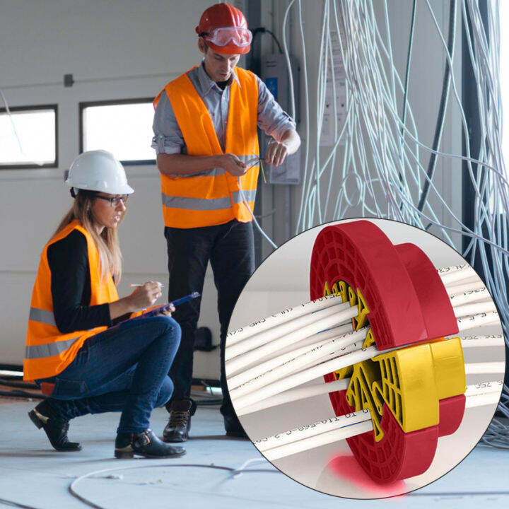 Network Carding device Cable comb fireproof ABS plastic Generic cabling