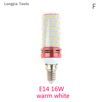 Longjia Tools E14 E27 12W 16W SMD2835ที่วางเทียน LED โคมไฟตกแต่งบ้านโคมระย้าแสงเทียน