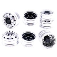 Upgraded Wheels Front and Rear for 1/14 Tamiya RC Truck Trailer Tipper Scania MAN Benz Actros Volvo Car Diy Parts