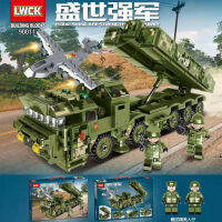 ProudNada Toys ตัวต่อเลโก้ เลโก้ ทหาร รถทหาร ขีปนาวุธ YJ-12B LWCK DF-21D ANTI-SHIP MISSILE 568 PCS 90011