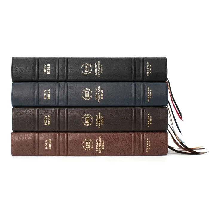 Legacy Standard Bible, Handy Size - Edge-Lined Shamar Goatskin LSB ...