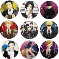 【CC】 Shipping MORIARTY THE PATRIOT Badge Anime Accessories Brooch Pin Decoration Childrens gift