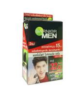 GARNIER-MEN-ACNOFIGHT-WHITENING-SERUM-CREAM [1กล่อง6ซอง] การ์นิเย่ เมน แอคโนไฟท์ แอคเน่ ไฟท์ติ้ง ไวท์เทนนิ่ง เซรั่ม ฝาหมุน 7ml.