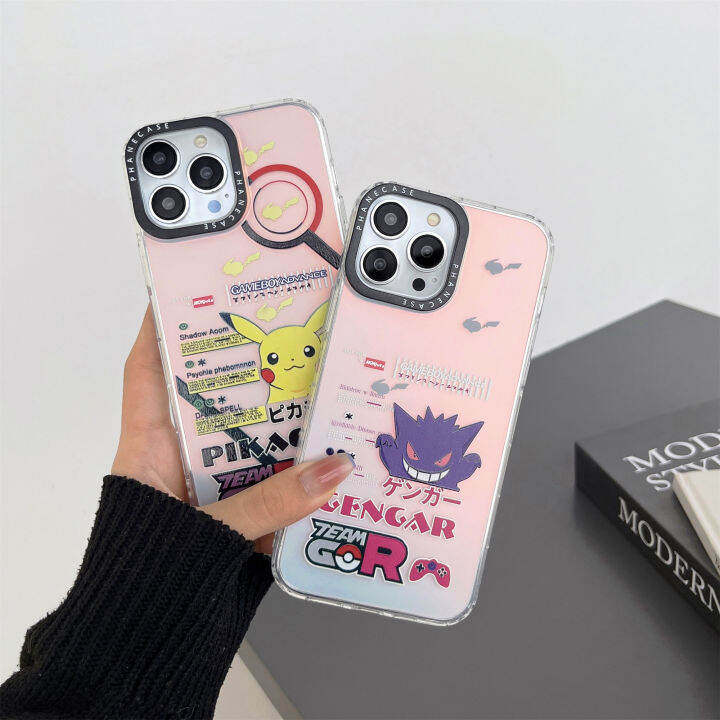 เคสไอโฟนลายอะนิเมะแบบคลาสสิกเคลือบสองด้านสำหรับ-apple-mobile-เคสมือถือ14-13-12-11-x-xs-xr-pro-max-pius