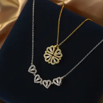 Thalia 4 Carat Heart Shape VS1 Diamond Pendant Necklace in Platinum Fo