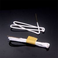 2Pcs 30Cm Long White Cotton Core Wicks With Needle Replacement For IMCO ZP Zorro Kerosene Lighter DIY Repair Gadgets Wholesale