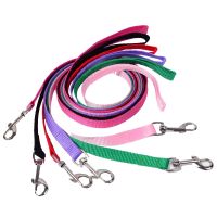 Pet Dog Traction Rope Multi-color Colorful Nylon Traction Belt Outdoor Dog Traction Rope