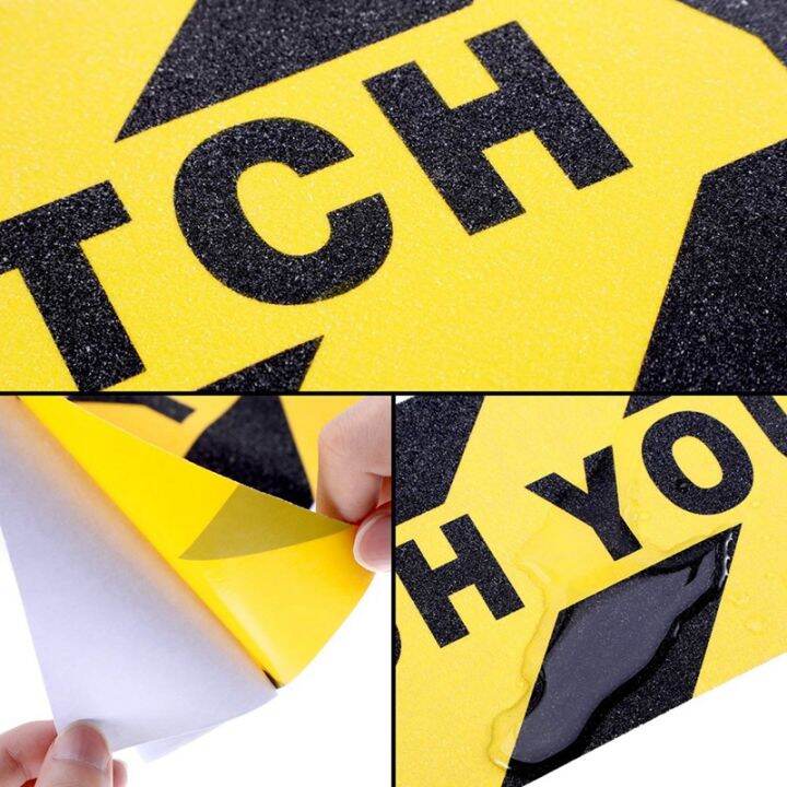 watch-your-step-floor-decals-stickers-6x24-inch-warning-sign-sticker-floor-tape-anti-slip-abrasive-adhesive-tape-decal