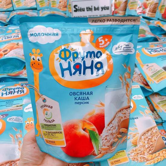 Bột cháo ăn dặm fruto nga từ 4m - ảnh sản phẩm 2