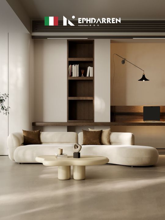 light-luxury-matte-fabric-designer-curved-size-apartment-modern-simple-living-room