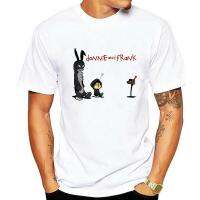 Printed Cartoon Donnie Darko Men Size Cotton Short Sleeves T-Shirt