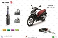 หัวเทียน BRISK COPPER สำหรับรถมอเตอร์ไซค์ HONDA WAVE (C21RA)