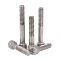 2Pcs/Lot M4 M5 M6 M8 M10 M12 M16 M20 304 Steel Hex Hexagon Socket Cap Head Shoulder Roller Bearing Screw Bolt Fasteners