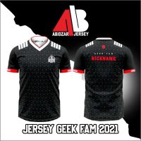 xzx180305    The Latest Geek Fam Jersey 2021 mobile game legend free fire pubg aov gree nickname