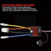 Quicrun Cool Running 1060 Waterproof 60a Esc Scx10 Climbing Car Parts Brushed Electronic Speed Controller For Hobbywing J0v2