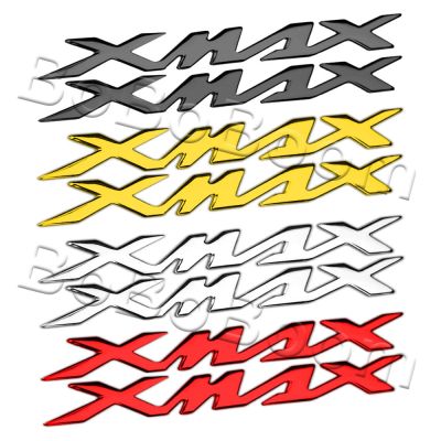 สำหรับ Yamaha XMAX Xmax 125 250 300 3มิติสติกเกอร์ติดมอเตอร์ไซค์สกู๊ตเตอร์ตรารถยนต์สติกเกอร์โลหะโลโก้ BMW อุปกรณ์กันน้ำ