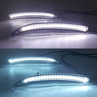 ไฟ LED 1ชุดสำหรับ Buick Regal GS โอเปิลอินซิกเนีย2010 2011 2012 2013 2014 2015 2016 DRL ไฟวิ่งกลางวันพร้อมไฟสัญญาณเลี้ยว