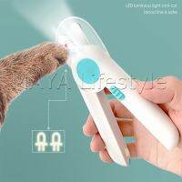 MAYA กรรไกรตัดเล็บสัตว์เลี้ยง มีไฟ LED ใช้สำหรับตัดเล็บสุนัขหรือแมว LED pet nail scissors