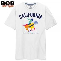 BOB /Beverly Hills Club เสื้อยืดคอกลมแขนสั้น รุ่น 2(SMLXL-3XL)