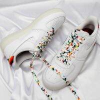 [Fashion goods060]New Colorful ArtInkShoelaces Men Squ Shoes Laces Dropship