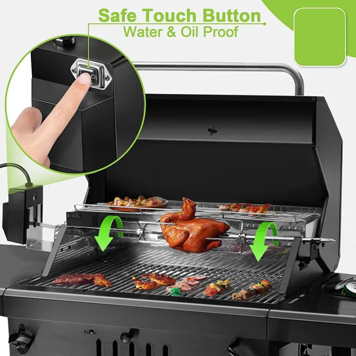 rotisserie-grill-kit-universal-grill-with-71-12-cm-spray-rod-complete-bracket-and-universal-grill-fixing-screws-us-plug