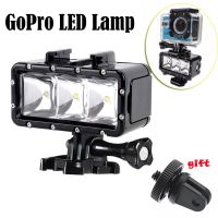 Go Pro Underwater Light Diving waterproof LED video light amp;Battery For GoPro Hero 5 4 Session Hero4 3 Xiaomi Yi 2 SJ4000 SJCAM in stock