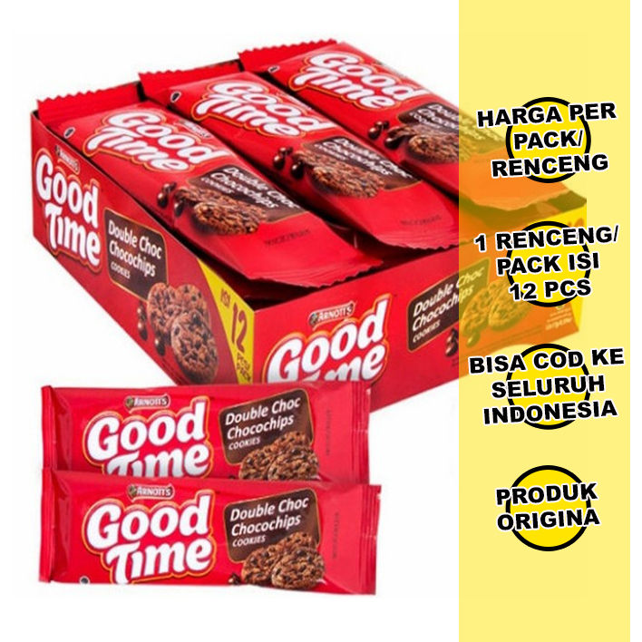 SNACK BISKUIT GOOD TIME BOX RASA COKLAT PER 1 BUNGKUS | Lazada Indonesia