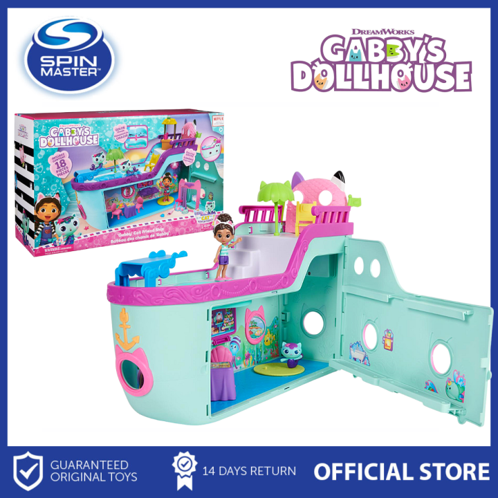 Gabby's Dollhouse Rainbow Closet Portable Playset with Gabby Doll