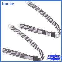 BUCHE 2PCS สีขาวขาว สายรัดคางหมวกกันน็อค สีดำสีดำ พลาสติกทำจากพลาสติก สายรัดคาง สะดวกสบายสบายๆ สายรัดคางหมวกแข็ง การขับรถ