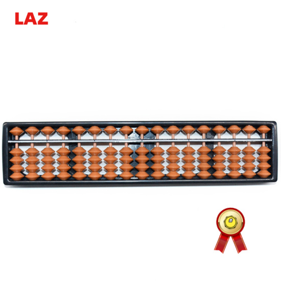 17 column plastic abacus with colorful beads children math arithmetic - ảnh sản phẩm 1