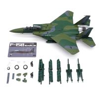 F-15B โลหะผสมหล่อขึ้นรูปขนาด1/72 F15 USAF นกอินทรีของเล่นโมเดลจำลองเครื่องบินเครื่องบินรบสำหรับสะสม