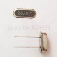 10pcs HC-49S อินไลน์พาสซีฟควอตซ์คริสตัลคริสตัล 28MHZ 28.000MHZ 28M Resonator