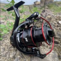 ZZOOI Spinning Fishing Wheel 2000 3000 4000 5000 Series Max Drag: 15kg Fishing Power Metal Rock Arm Reel Spinning for Carp Fishing