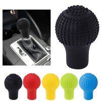 AUTO Shift Knob Cover Universal Car Silicone Gear Head Gear Shift Round Bump Nonslip Shifter Collars Handbrake Grip Case 291098