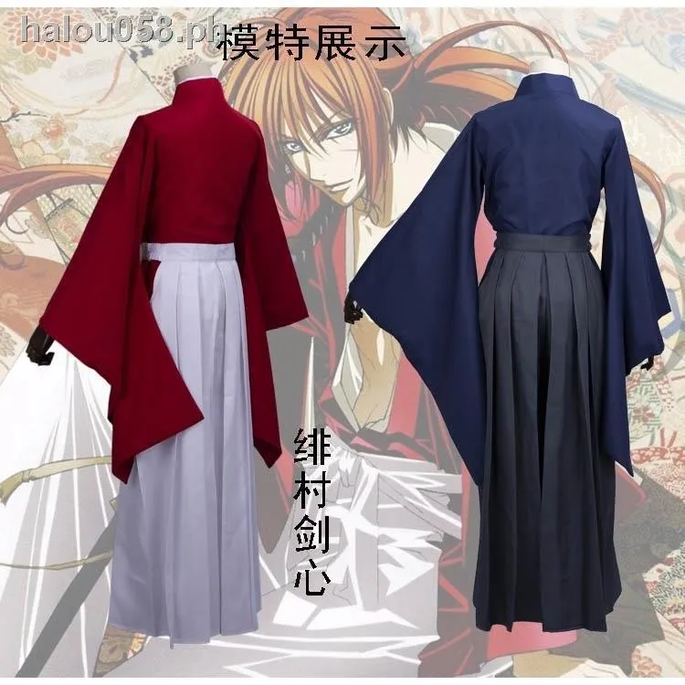 Anime Rurouni Kenshin Himura KENSHIN Cosplay Costume Kimono