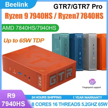 Beelink GTR7 Pro Gaming Mini PC Ryzen 9 7940HS Up to 65W TDP