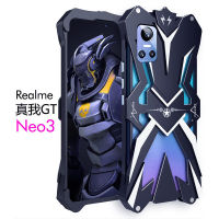 HOT”เคส ZIMON สำหรับ OPPO Realme GT Neo 3เคสห่อหุ้มโลหะที่กันกระแทกอะลูมิเนียมอัลลอย Realme หลังแข็งเคสกันกระแทก