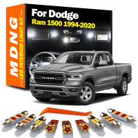 MDNG Canbus สำหรับ Dodge Ram 1500 1994-2017 2018 2019 2020ยานพาหนะโคมไฟ LED ภายในแผนที่โดมชุดไฟอุปกรณ์เสริมในรถยนต์ Led หลอดไฟ