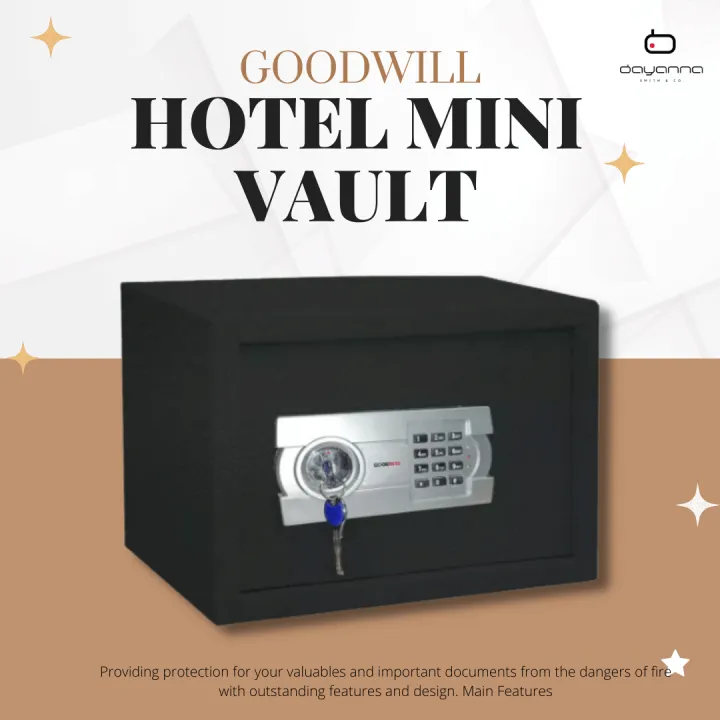 Dayanna Smith with Goodwill GA250 hotel safe mini vault Lazada PH