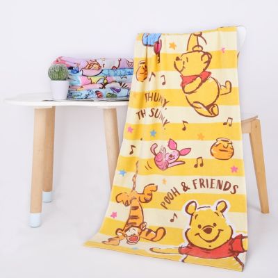 【jw】✑✶  Cartoon Cotton Childrens Beach Winnie the Minnie 60x120cm