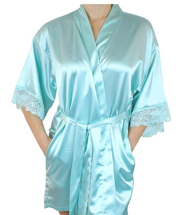 xiaoli-clothing-กลางแขนเซ็กซี่ผู้หญิงชุดนอนเสื้อคลุมขนาดบวก-m-l-xl-xxl-ลูกไม้จริงผ้าไหมหญิงเสื้อคลุมอาบน้ำ-lm93