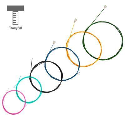 ；‘【； Tooyful Rainbow Colorful Guitar Strings Nylon Strings Set For 6 Strings Classic Classical Guitar Parts