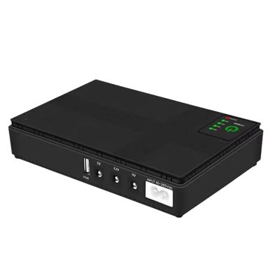1 Set 5V 9V 12V Uninterruptible Power Supply USB 10400MAh Battery Backup for WiFi Router CCTV ()