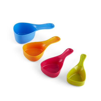 Reo Plastic Set Of 4 Measuring Cups - Assorted